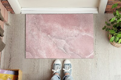 Doormat Pink abstraction