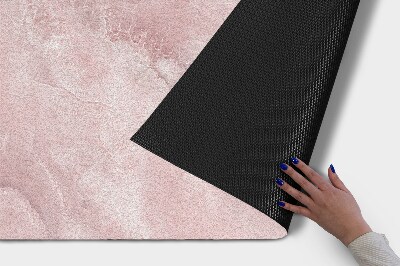 Doormat Pink abstraction