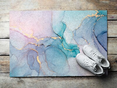 Doormat Colorful marble