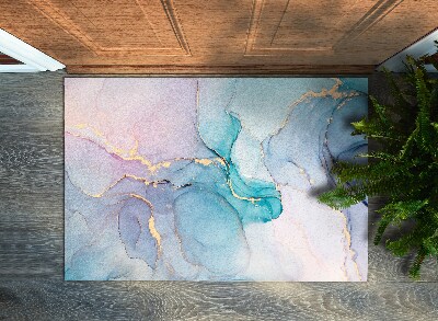 Doormat Colorful marble