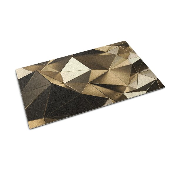 Door mat indoor Gold pattern