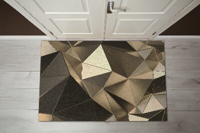 Door mat indoor Gold pattern