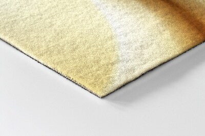 Washable door mat Golden abstraction
