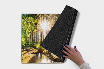 Door mat Landscape forest