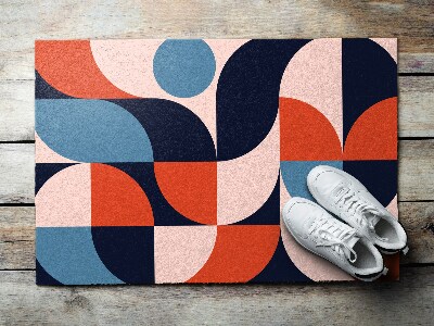 Door mat Geometric pattern