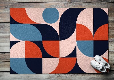 Door mat Geometric pattern