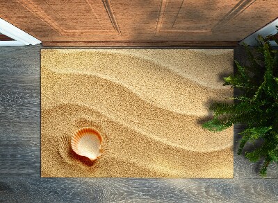 Door mat indoor Sandy beach
