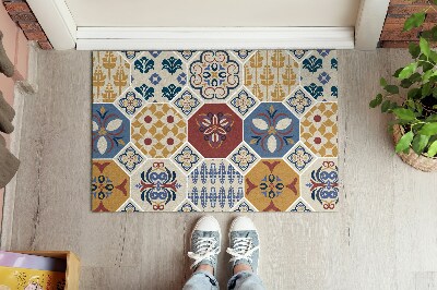 Door mat indoor Azulejo