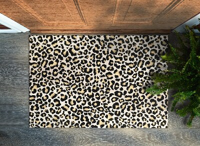 Door mat indoor Leopard
