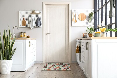 Door mat indoor Floral pattern