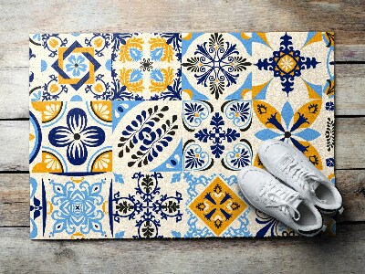 Door mat indoor Azulejo