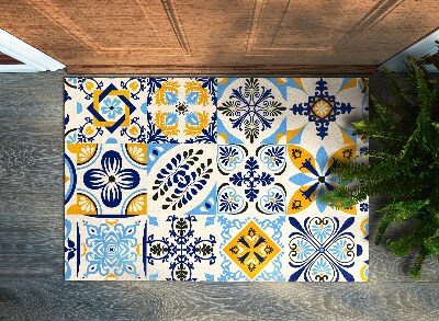 Door mat indoor Azulejo