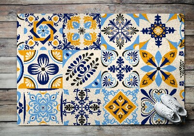 Door mat indoor Azulejo