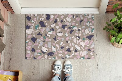Door mat indoor Abstraction