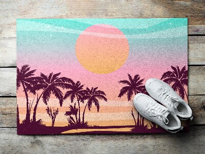 Doormat Tropical beach