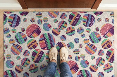 Doormat Colorful dots abstraction