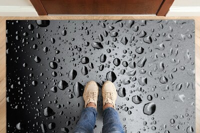 Door mat Raindrops