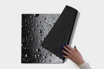 Door mat Raindrops