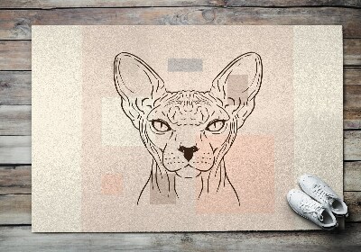 Door mat Sphinx cat