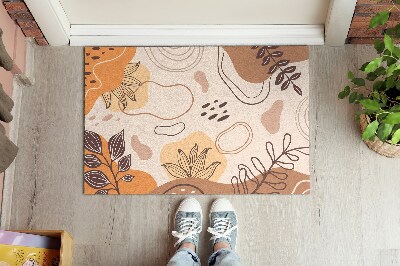 Door mat Floral abstractions