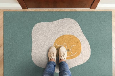 Door mat indoor Kitty animals