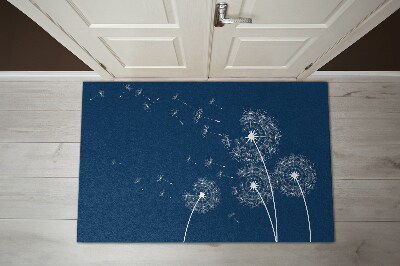 Door mat indoor Dandelions flowers