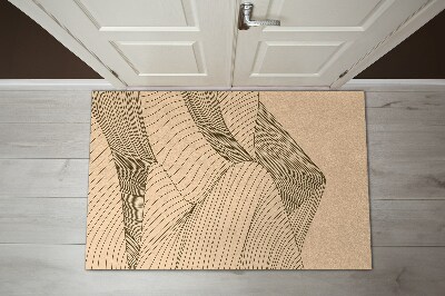 Door mat Geometric desert