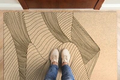 Door mat Geometric desert