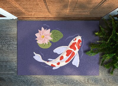 Doormat Fish koi