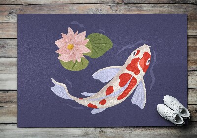 Doormat Fish koi