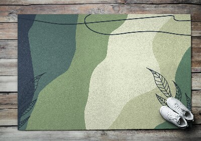 Doormat Pastel greens