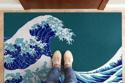 Doormat Ocean wave sea