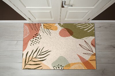 Indoor doormat Geometric plant