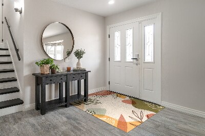 Indoor doormat Geometric plant