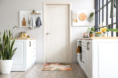 Indoor doormat Geometric plant