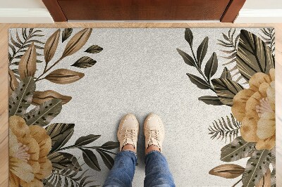 Indoor doormat Floral composition