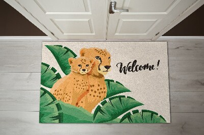 Washable door mat indoor Welcome