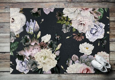 Door mat Flowers composition