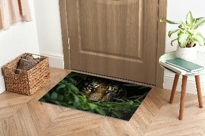 Washable door mat Jungle tiger