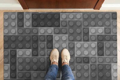 Door mat Geometry blocks