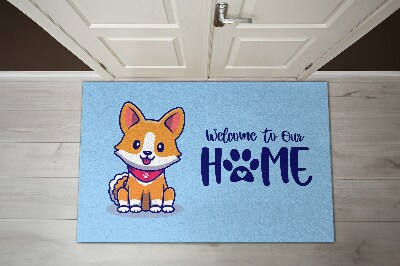 Door mat Welcome to our home