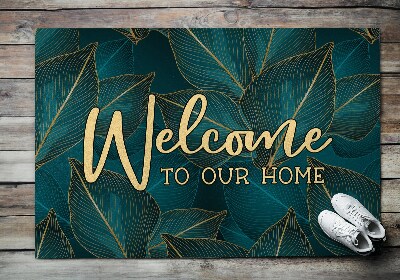 Doormat Welcome to our home