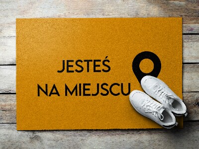 Doormat Jesteś na miejscu