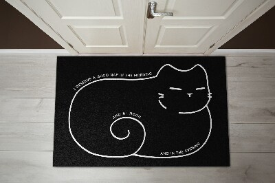 Doormat Cat loaf