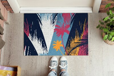 Doormat Palm trees