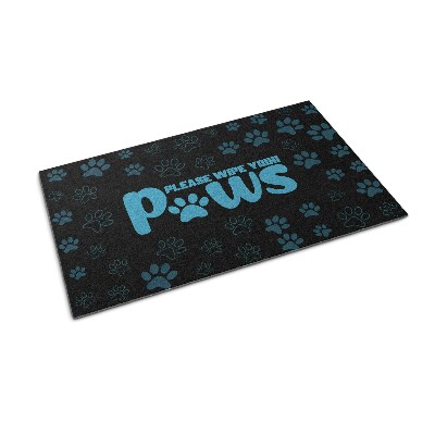 Doormat Please wipe your paws