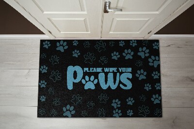 Doormat Please wipe your paws