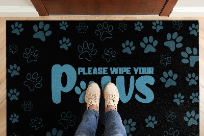 Doormat Please wipe your paws