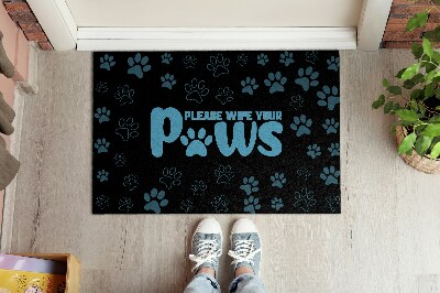 Doormat Please wipe your paws