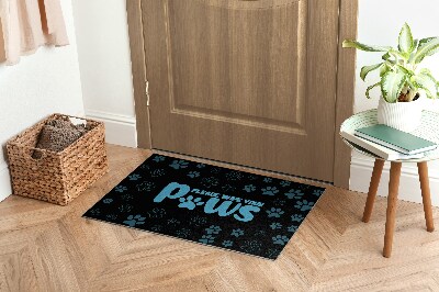 Doormat Please wipe your paws